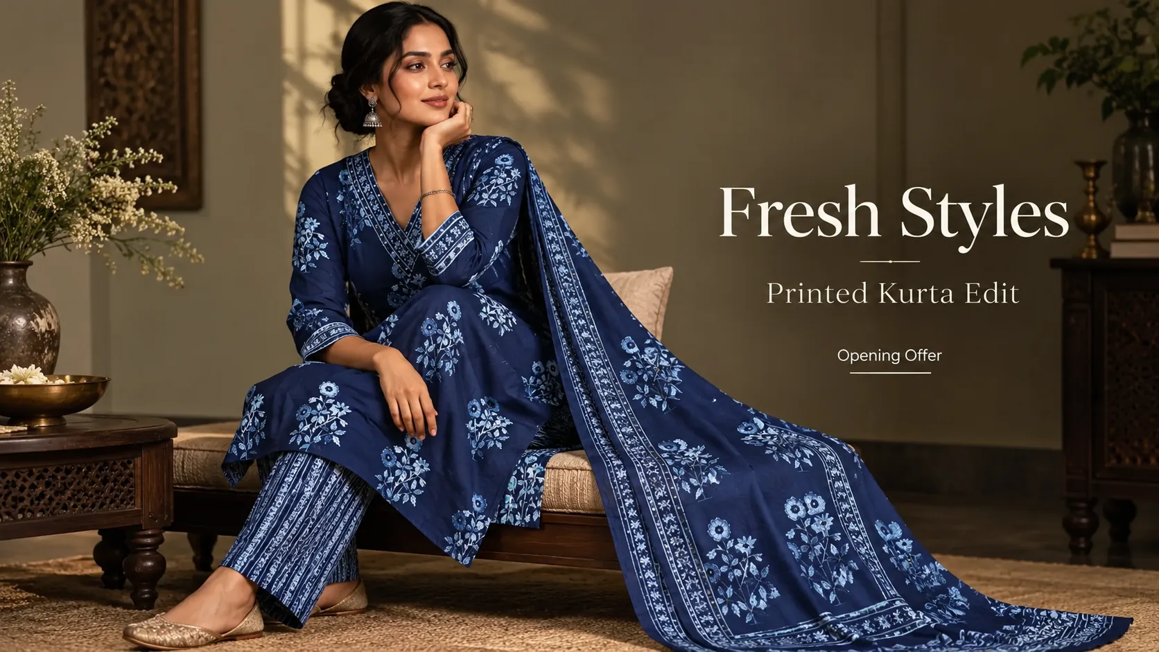 Fresh Styles - Printed Kurta Edit